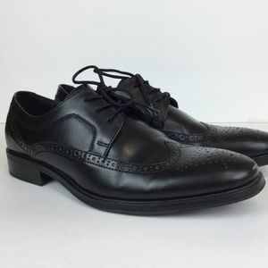 NWOT Apt.9 Black Wingtip Dress Shoes